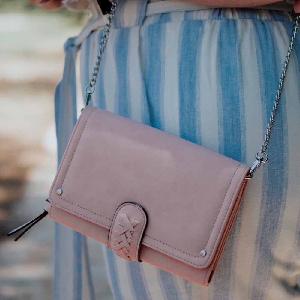 Pink Crossbody Bag